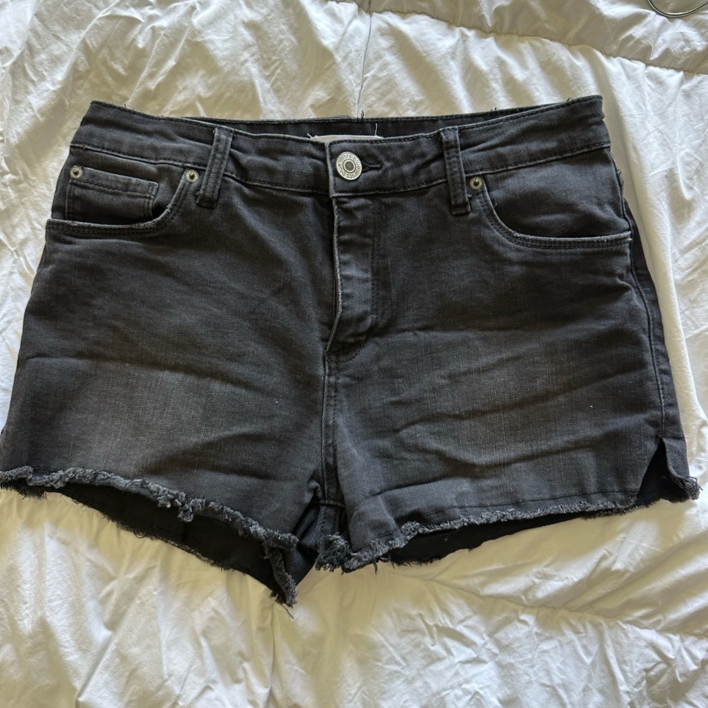 STS Blue Black Denim Shorts